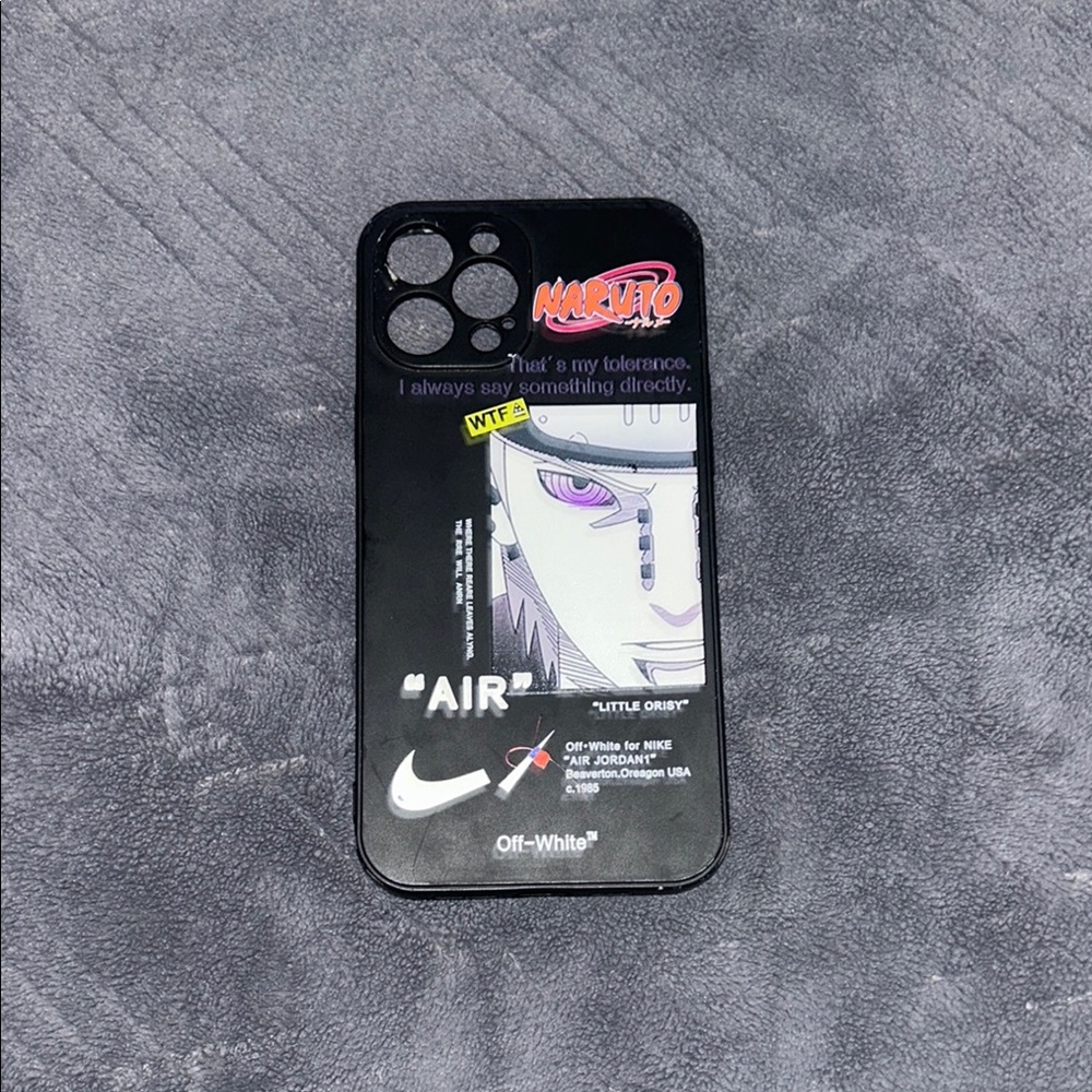Off-White Naruto Phone Case - Black